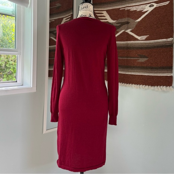 Paul Smith Wool Blend Floral Sweater Dress - Picture 3 of 7